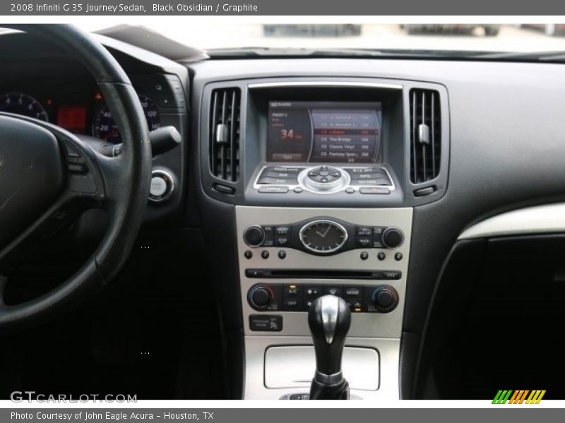 Black Obsidian / Graphite 2008 Infiniti G 35 Journey Sedan