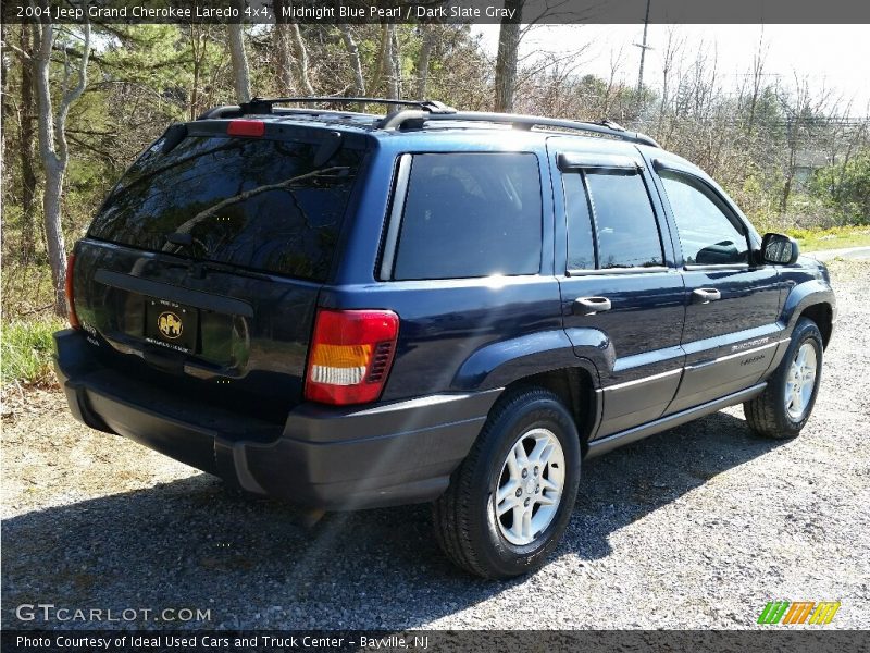 Midnight Blue Pearl / Dark Slate Gray 2004 Jeep Grand Cherokee Laredo 4x4