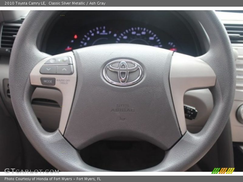 Classic Silver Metallic / Ash Gray 2010 Toyota Camry LE
