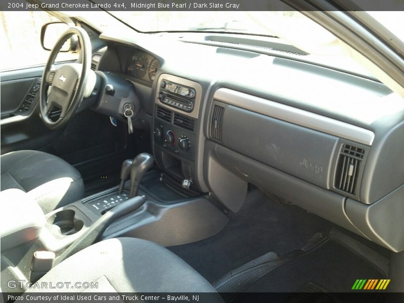 Midnight Blue Pearl / Dark Slate Gray 2004 Jeep Grand Cherokee Laredo 4x4