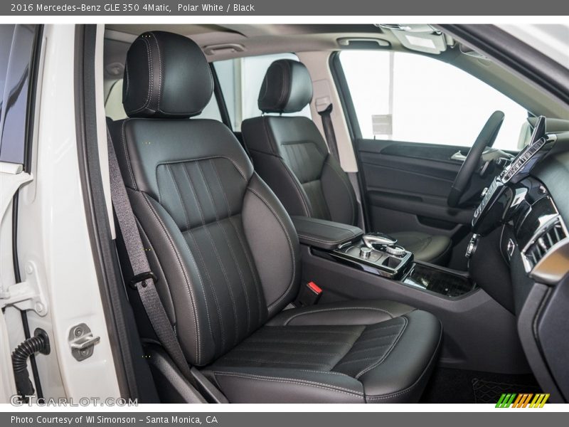 Polar White / Black 2016 Mercedes-Benz GLE 350 4Matic