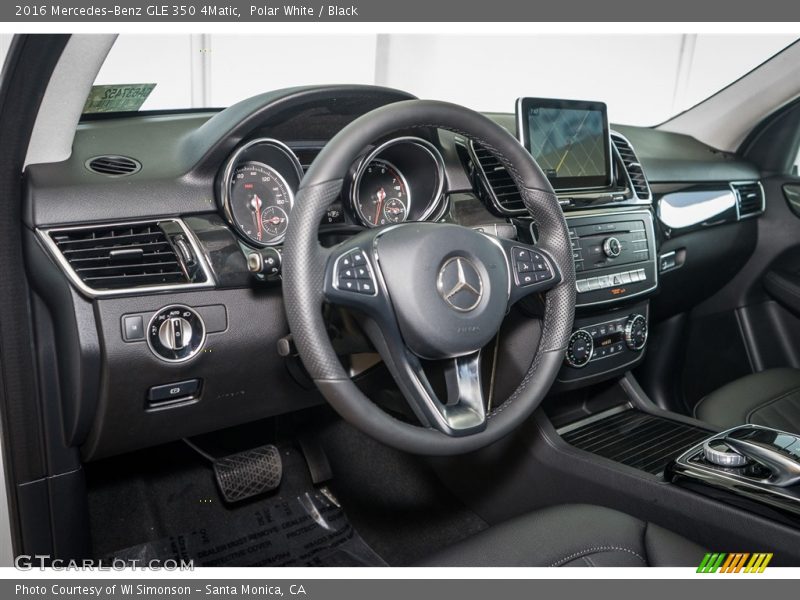 Polar White / Black 2016 Mercedes-Benz GLE 350 4Matic