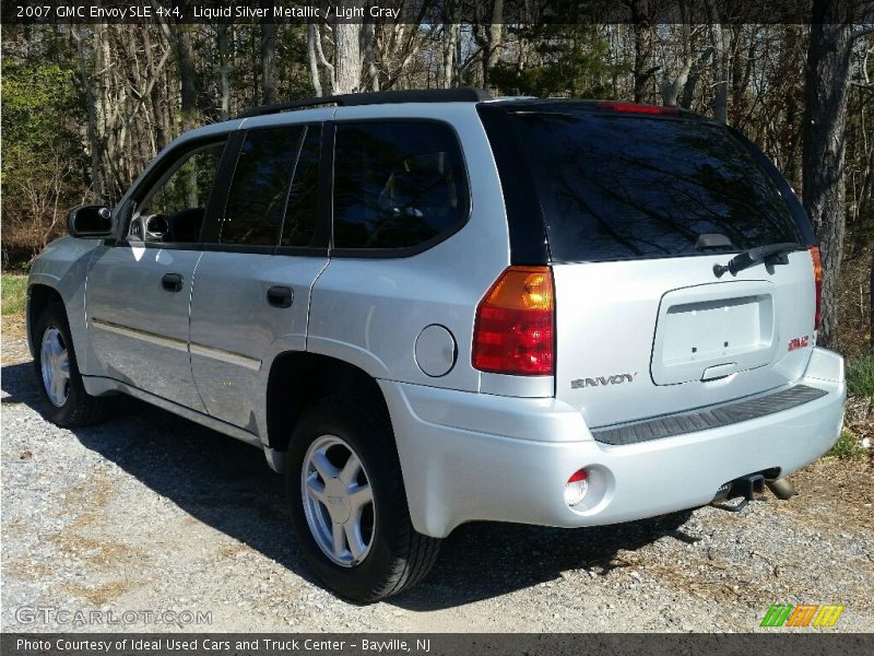 Liquid Silver Metallic / Light Gray 2007 GMC Envoy SLE 4x4