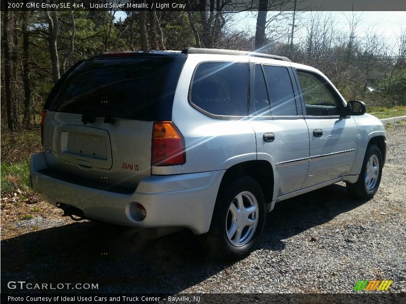 Liquid Silver Metallic / Light Gray 2007 GMC Envoy SLE 4x4