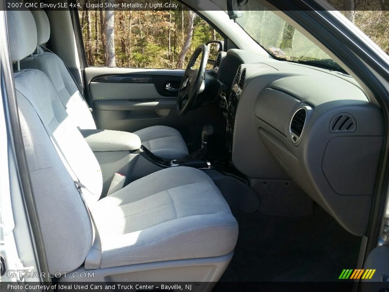 Liquid Silver Metallic / Light Gray 2007 GMC Envoy SLE 4x4