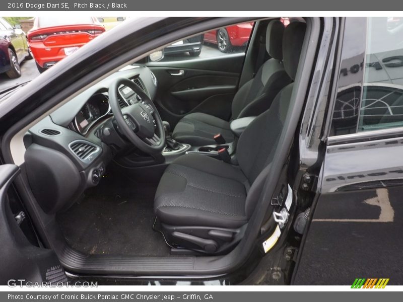 Pitch Black / Black 2016 Dodge Dart SE