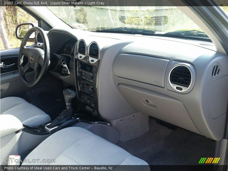 Liquid Silver Metallic / Light Gray 2007 GMC Envoy SLE 4x4