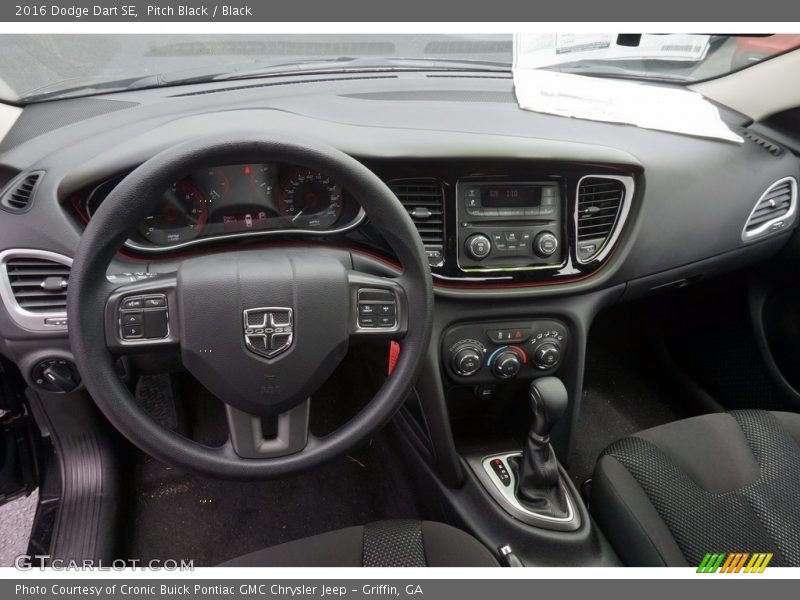 Pitch Black / Black 2016 Dodge Dart SE