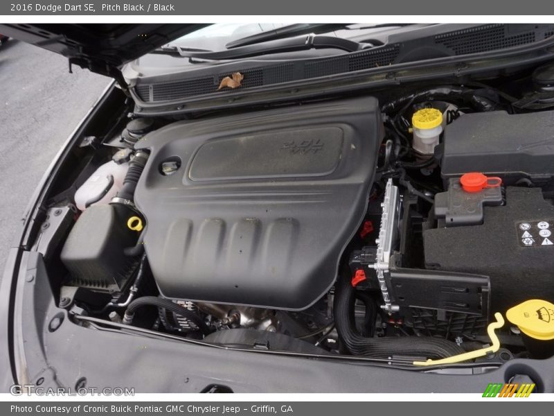 Pitch Black / Black 2016 Dodge Dart SE