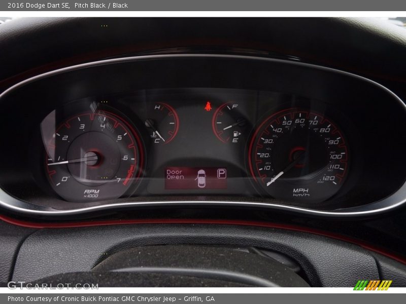 Pitch Black / Black 2016 Dodge Dart SE