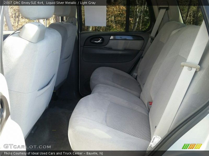 Liquid Silver Metallic / Light Gray 2007 GMC Envoy SLE 4x4