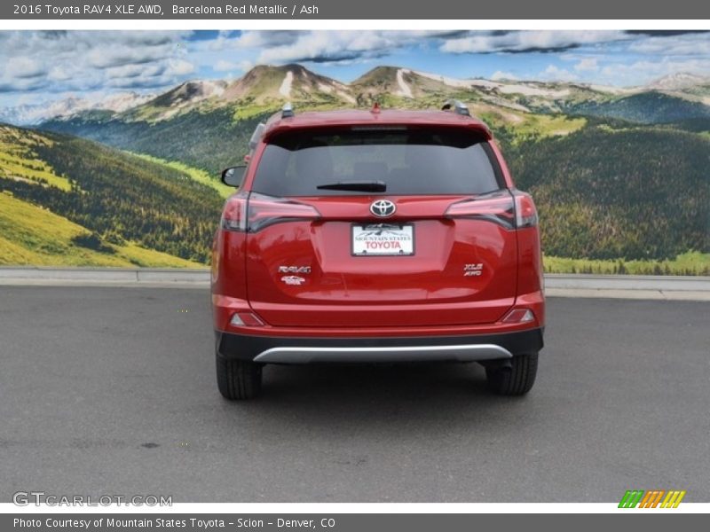 Barcelona Red Metallic / Ash 2016 Toyota RAV4 XLE AWD
