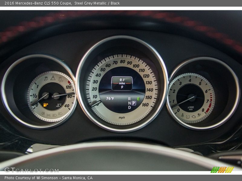  2016 CLS 550 Coupe 550 Coupe Gauges