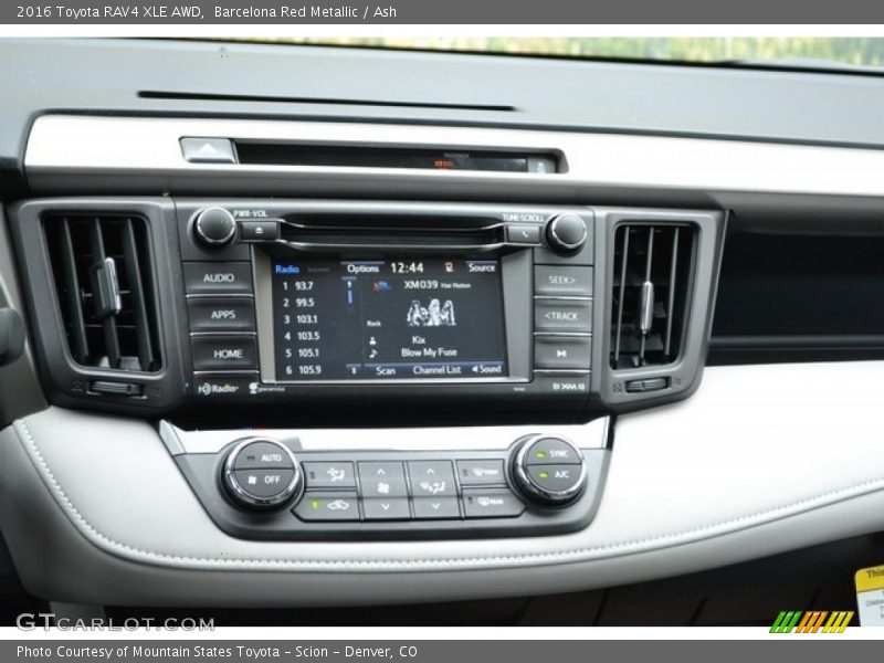 Barcelona Red Metallic / Ash 2016 Toyota RAV4 XLE AWD