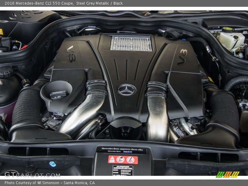  2016 CLS 550 Coupe Engine - 4.7 Liter DI Twin-Turbocharged DOHC 32-Valve VVT V8
