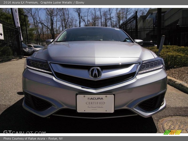 Graphite Luster Metallic / Ebony 2016 Acura ILX Premium