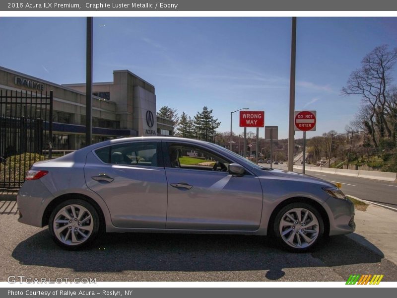 Graphite Luster Metallic / Ebony 2016 Acura ILX Premium