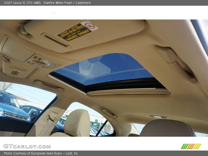 Starfire White Pearl / Cashmere 2007 Lexus IS 250 AWD