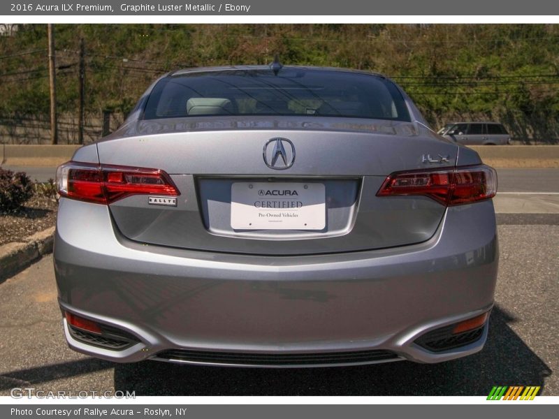 Graphite Luster Metallic / Ebony 2016 Acura ILX Premium