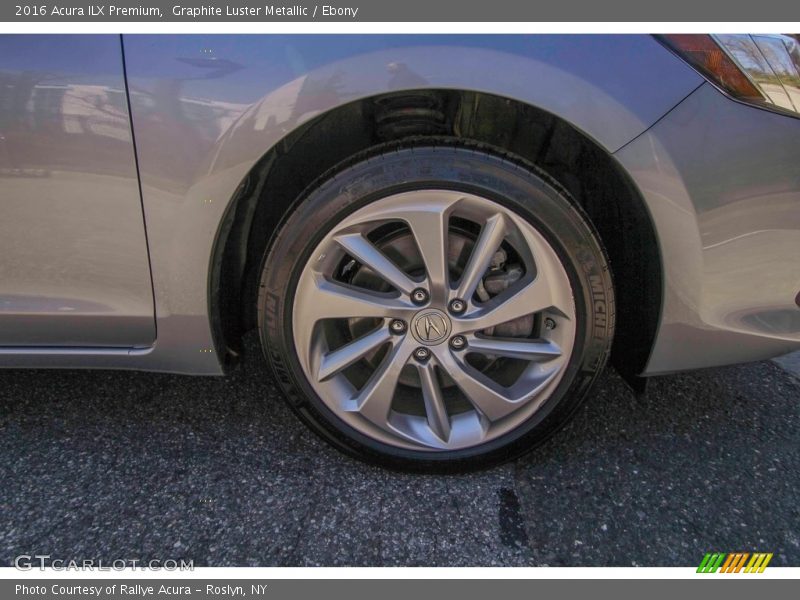 Graphite Luster Metallic / Ebony 2016 Acura ILX Premium