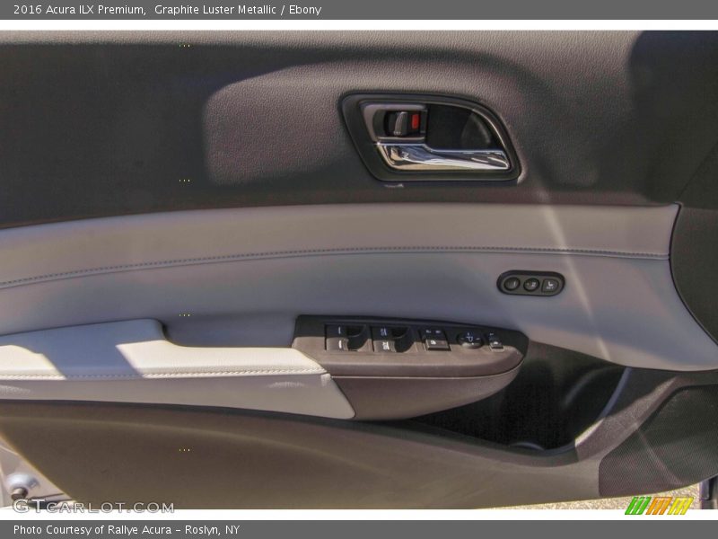 Graphite Luster Metallic / Ebony 2016 Acura ILX Premium