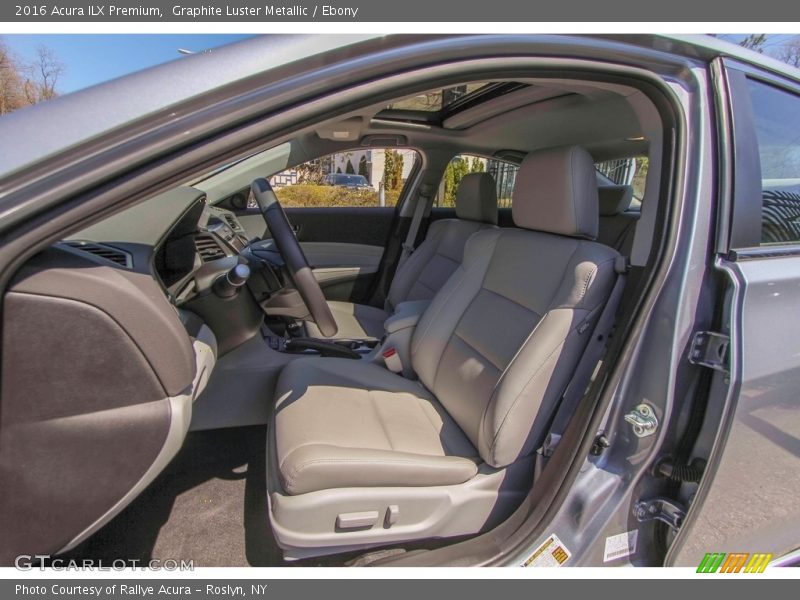 Graphite Luster Metallic / Ebony 2016 Acura ILX Premium