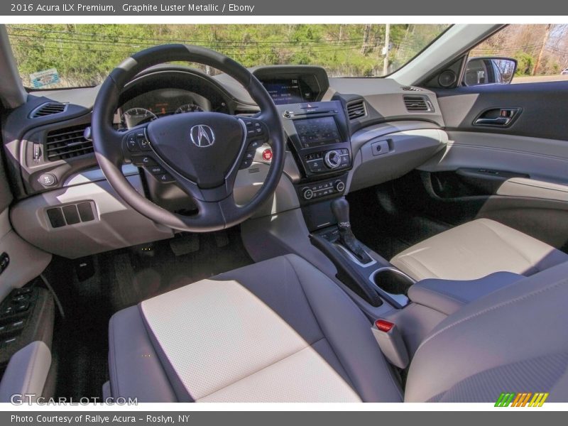 Graphite Luster Metallic / Ebony 2016 Acura ILX Premium