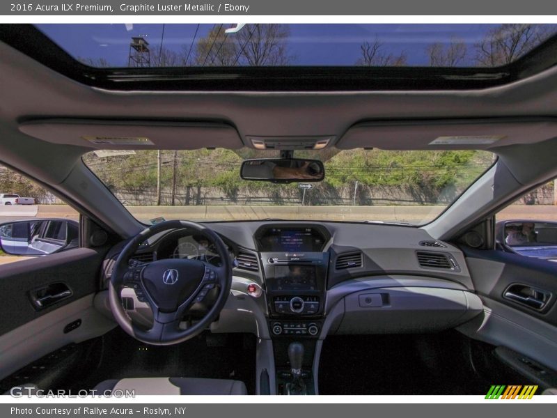 Graphite Luster Metallic / Ebony 2016 Acura ILX Premium