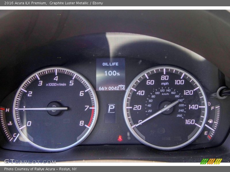 Graphite Luster Metallic / Ebony 2016 Acura ILX Premium