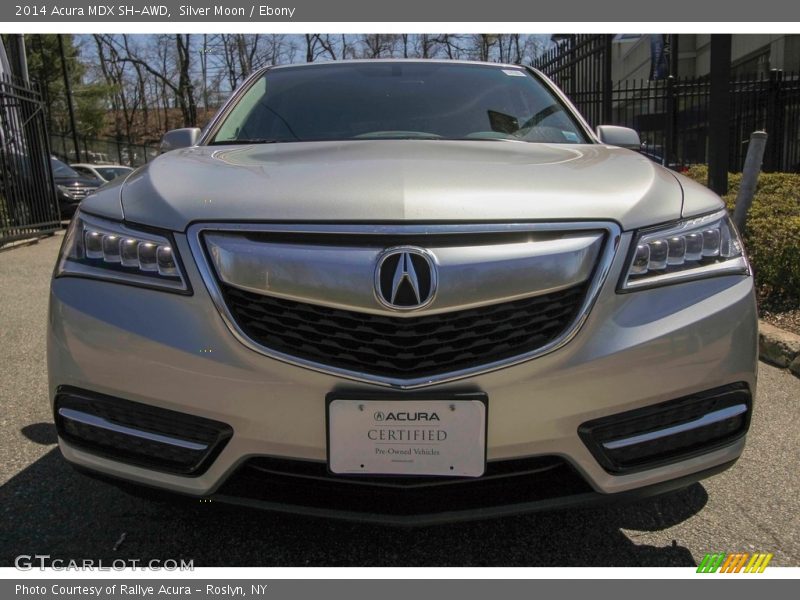 Silver Moon / Ebony 2014 Acura MDX SH-AWD