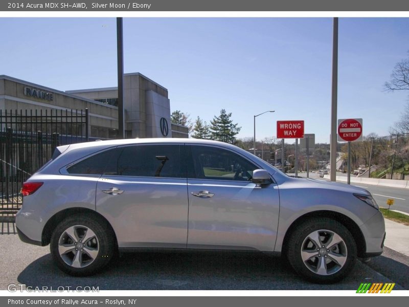 Silver Moon / Ebony 2014 Acura MDX SH-AWD