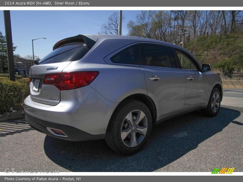 Silver Moon / Ebony 2014 Acura MDX SH-AWD