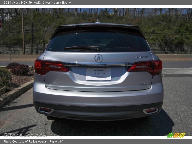 Silver Moon / Ebony 2014 Acura MDX SH-AWD