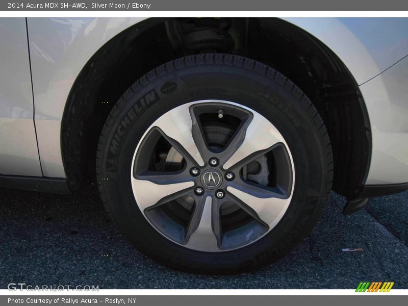 Silver Moon / Ebony 2014 Acura MDX SH-AWD