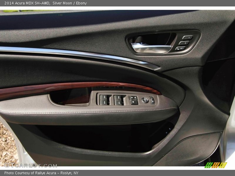 Silver Moon / Ebony 2014 Acura MDX SH-AWD