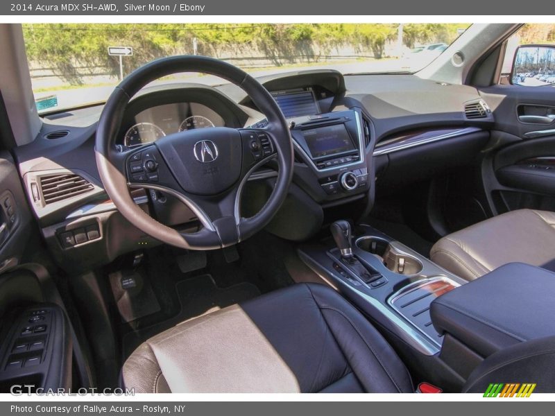 Silver Moon / Ebony 2014 Acura MDX SH-AWD