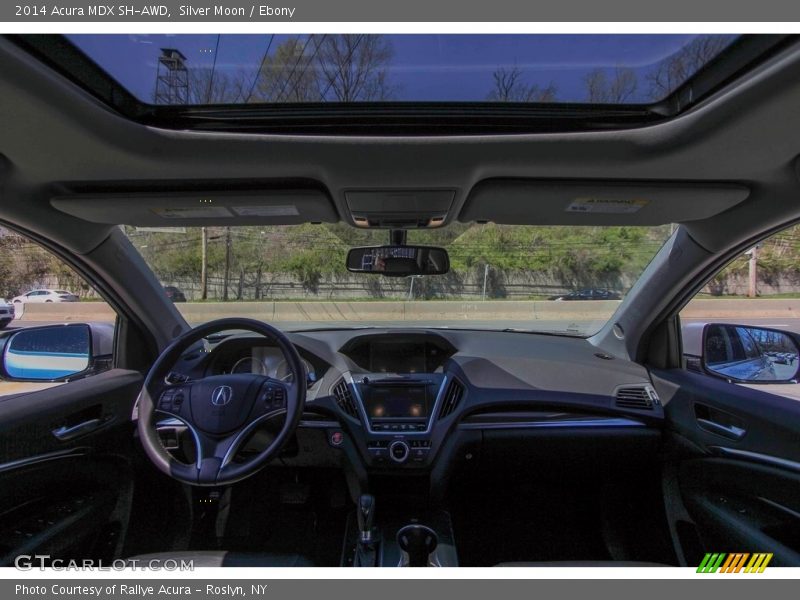 Silver Moon / Ebony 2014 Acura MDX SH-AWD