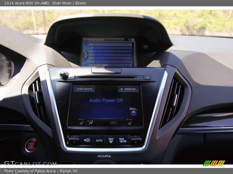 Silver Moon / Ebony 2014 Acura MDX SH-AWD