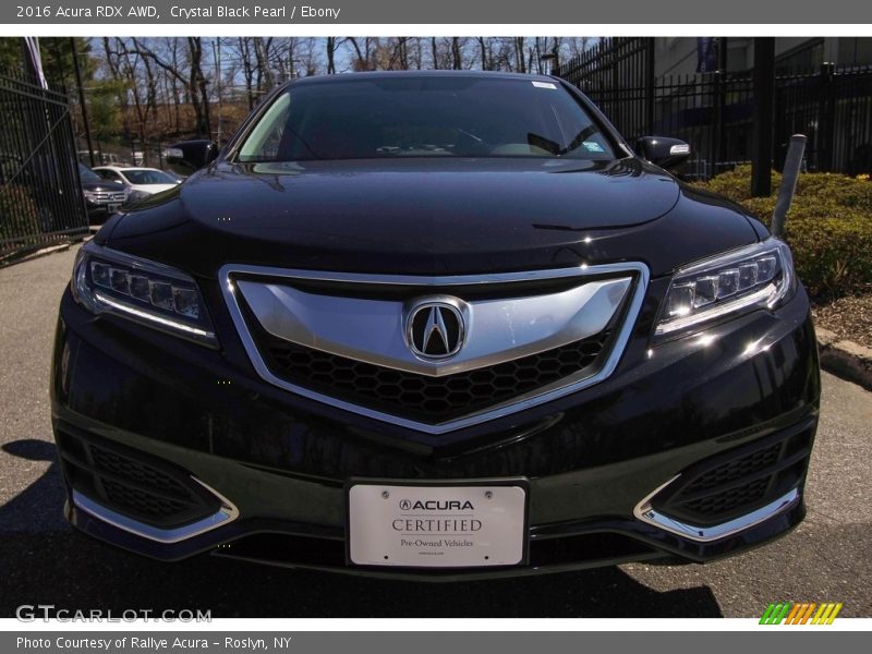 Crystal Black Pearl / Ebony 2016 Acura RDX AWD