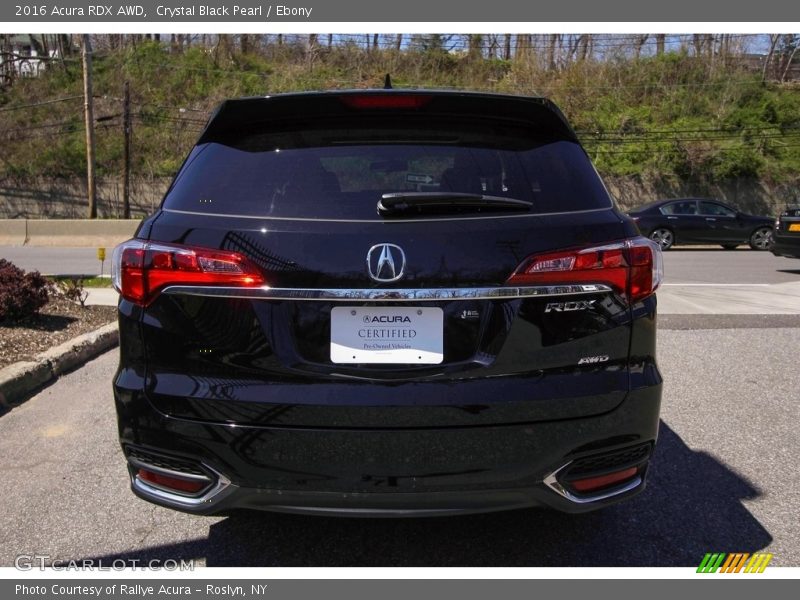 Crystal Black Pearl / Ebony 2016 Acura RDX AWD