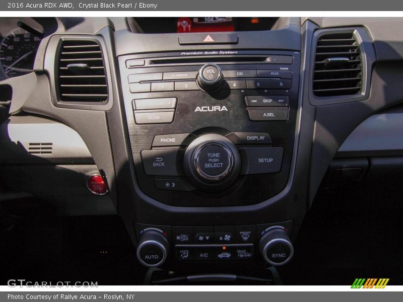 Crystal Black Pearl / Ebony 2016 Acura RDX AWD