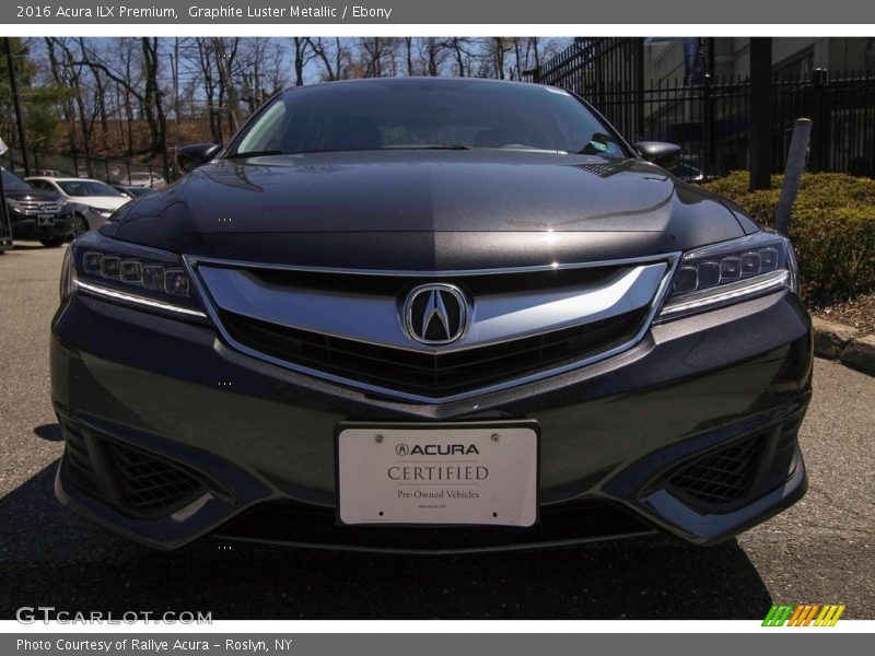 Graphite Luster Metallic / Ebony 2016 Acura ILX Premium