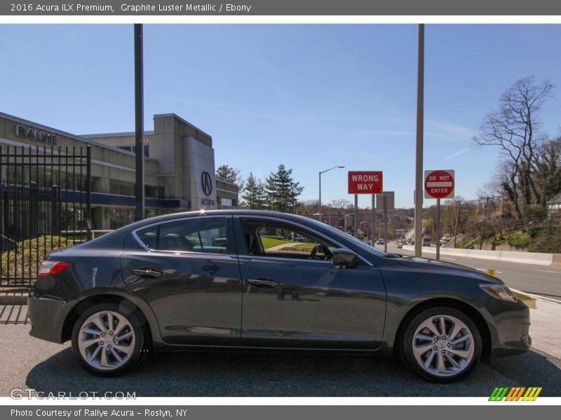 Graphite Luster Metallic / Ebony 2016 Acura ILX Premium