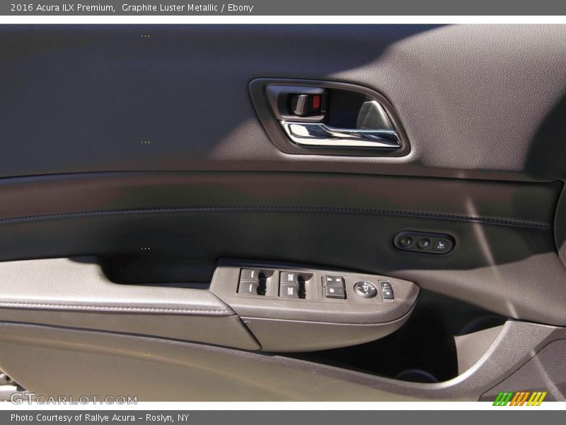 Graphite Luster Metallic / Ebony 2016 Acura ILX Premium