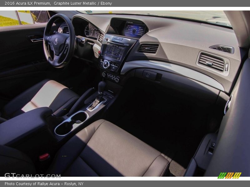 Graphite Luster Metallic / Ebony 2016 Acura ILX Premium