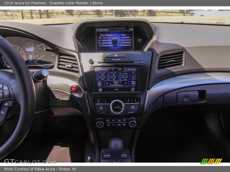 Graphite Luster Metallic / Ebony 2016 Acura ILX Premium