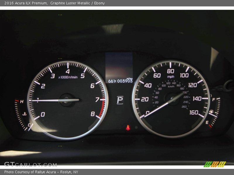 Graphite Luster Metallic / Ebony 2016 Acura ILX Premium