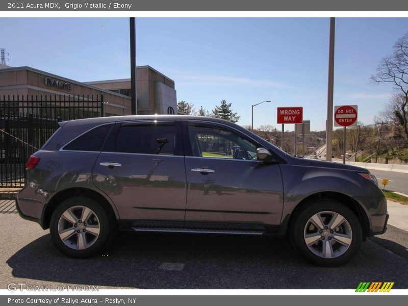 Grigio Metallic / Ebony 2011 Acura MDX