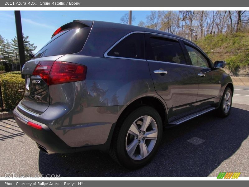 Grigio Metallic / Ebony 2011 Acura MDX