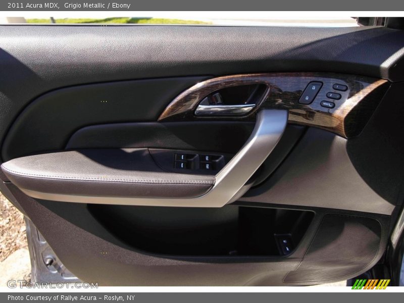 Grigio Metallic / Ebony 2011 Acura MDX